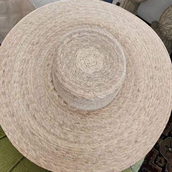 Lack of Color Hat, 100% Palm Leaf. Made in Mexico, Size L/XL, Ultra wide - Picture 9 of 12
